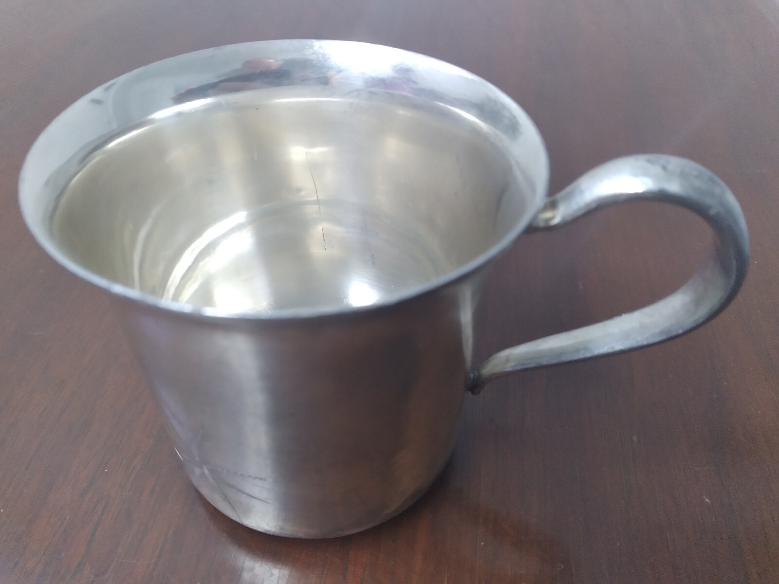 Antique BARBOUR BROS. CO. Cup / Mug with Engraved Floral Design