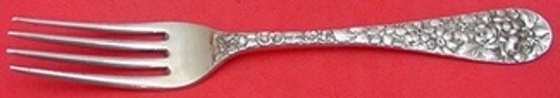 Rose by Stieff Sterling Silver Junior Childs Youth Fork 6″