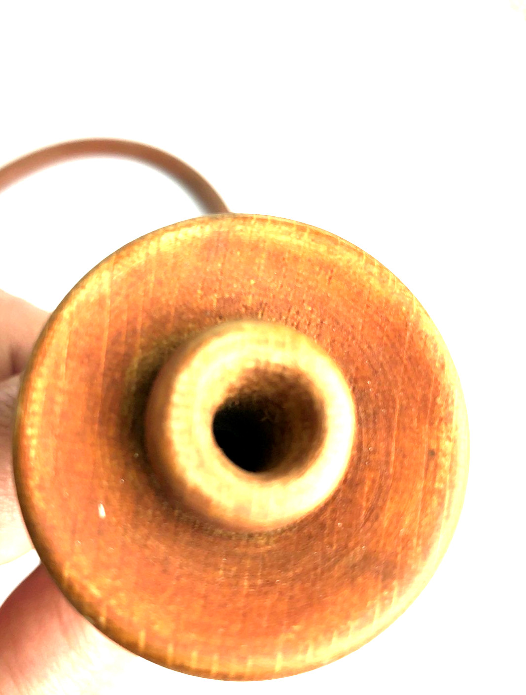 Antique Wooden Binaural Stethoscope Medical Instrument Early 20th Century Rare D