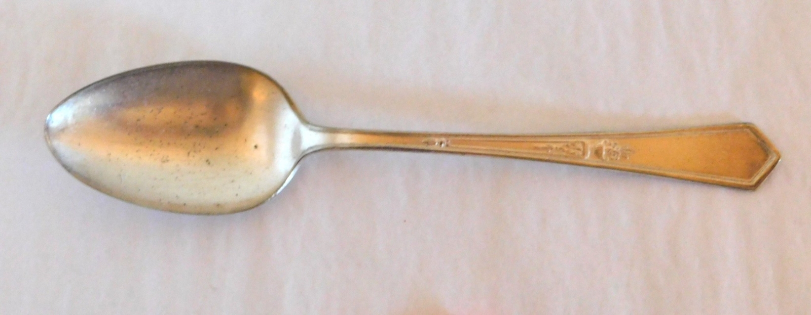 Oval Serving Spoon – LA TOURAINE – Rogers Silver Plate PAT AUG 31 20 #P165