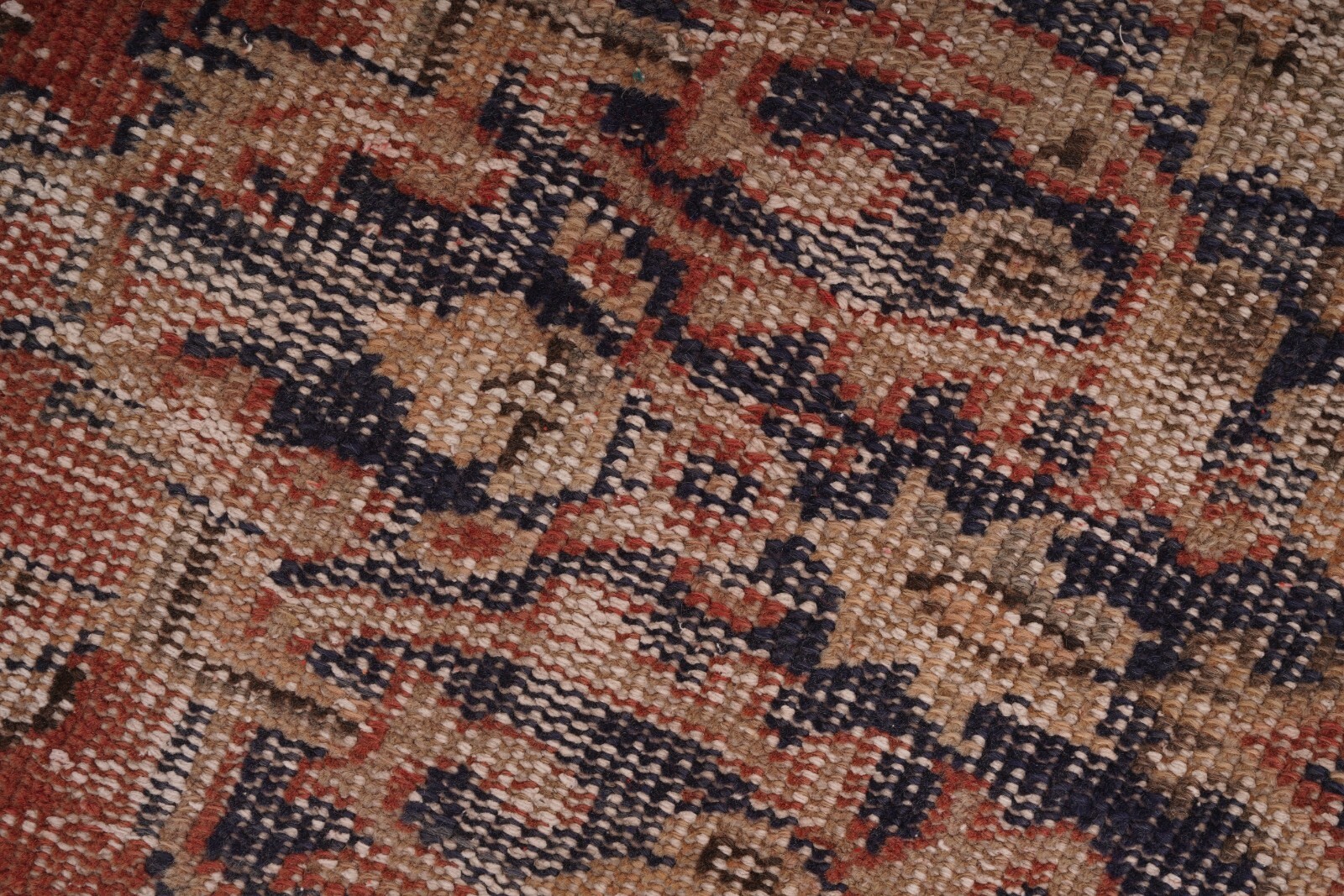 Natural Vintage Runner Turkish Runner Rug Oushak Runner Rug 2×10 Organic Rug 176