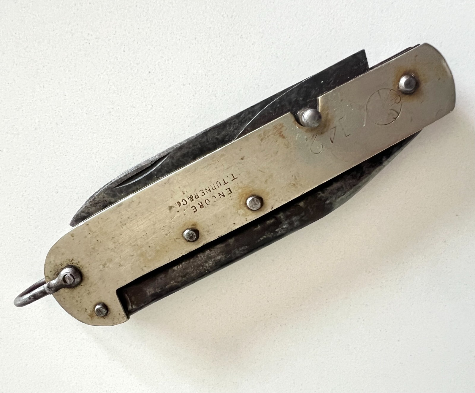 Antique Canadian WWI Army Jack Knife Thomas Turner ENCORE Made in Sheffield