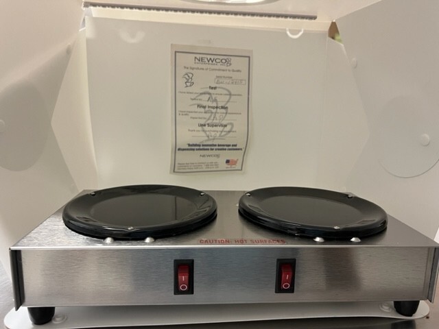 Grindmaster 2 burner coffee pot warmer