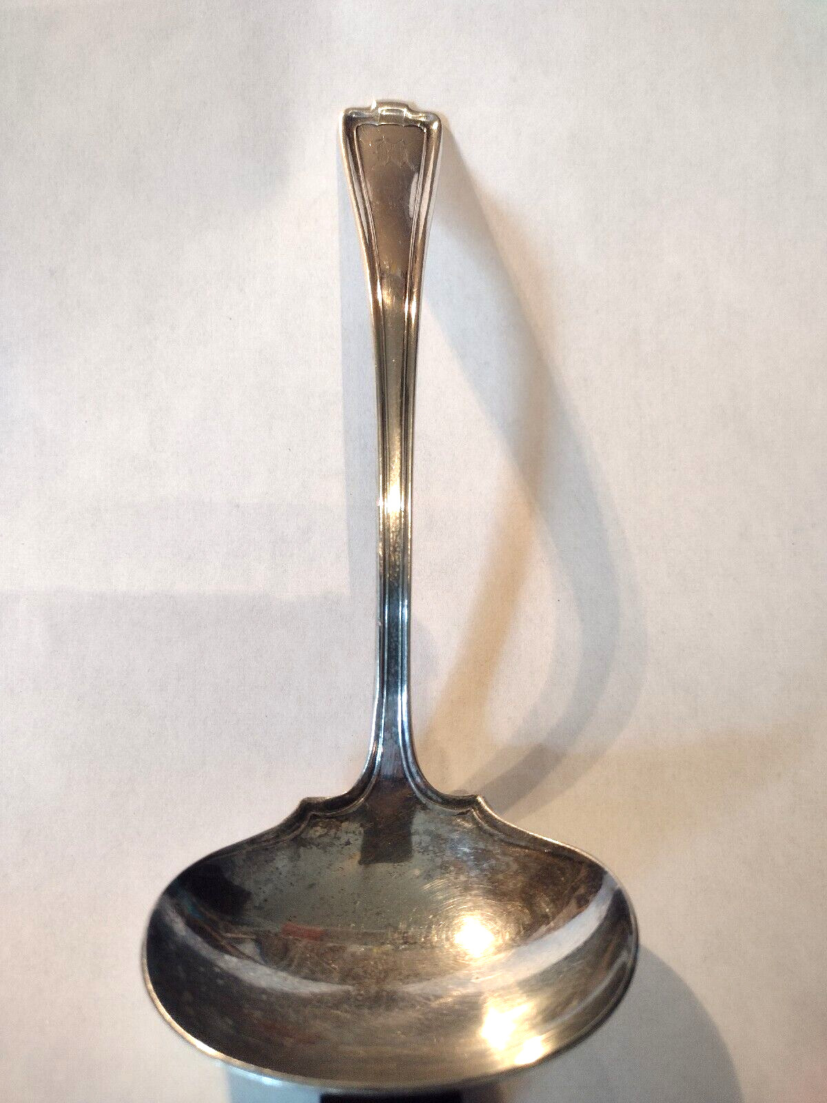 1912 CROMWELL GRAVY LADLE 1847 Rogers Bros International silverplate Vintage