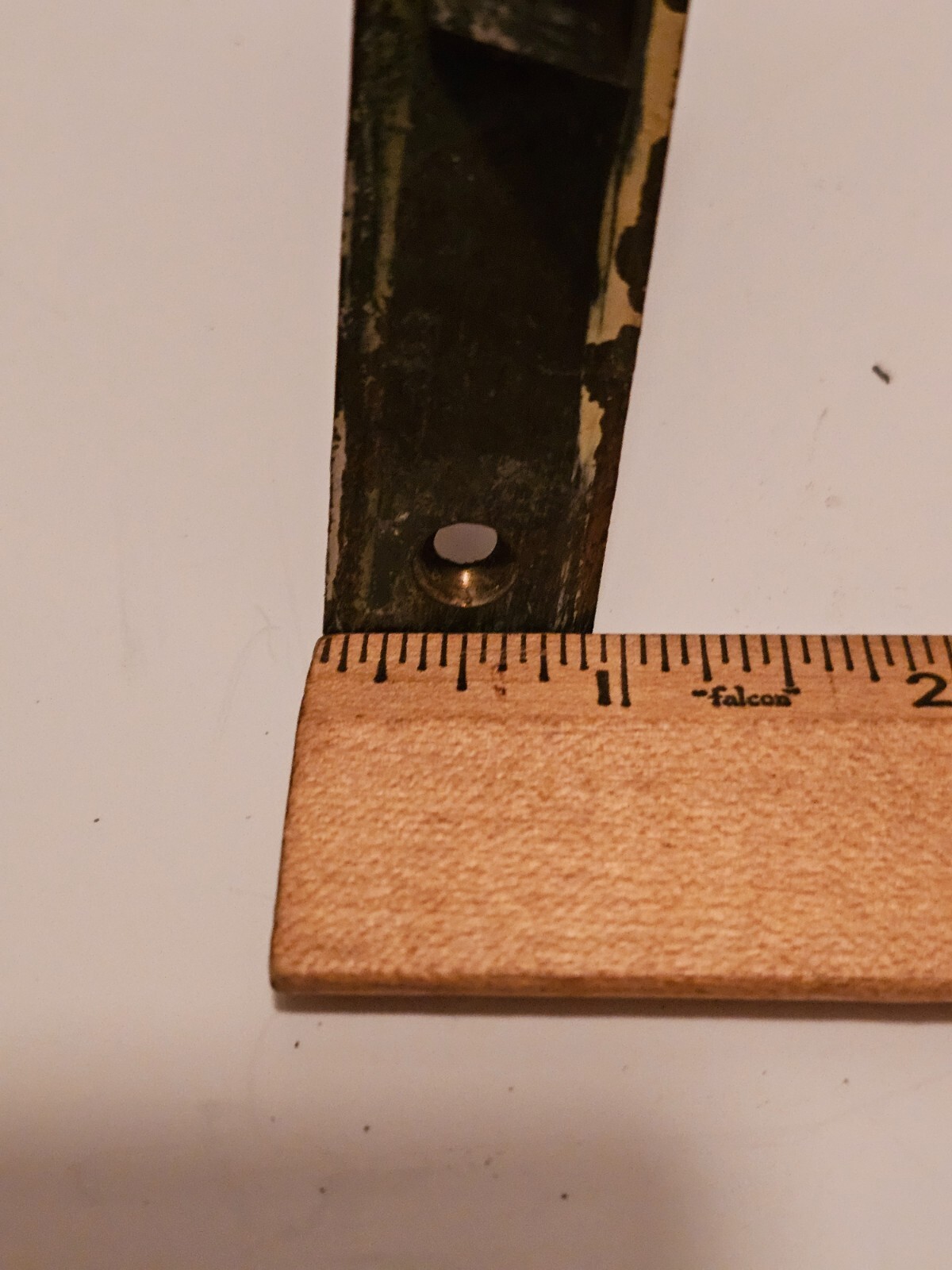 OLD DOOR LOCK BOX MARKED READING With KEY