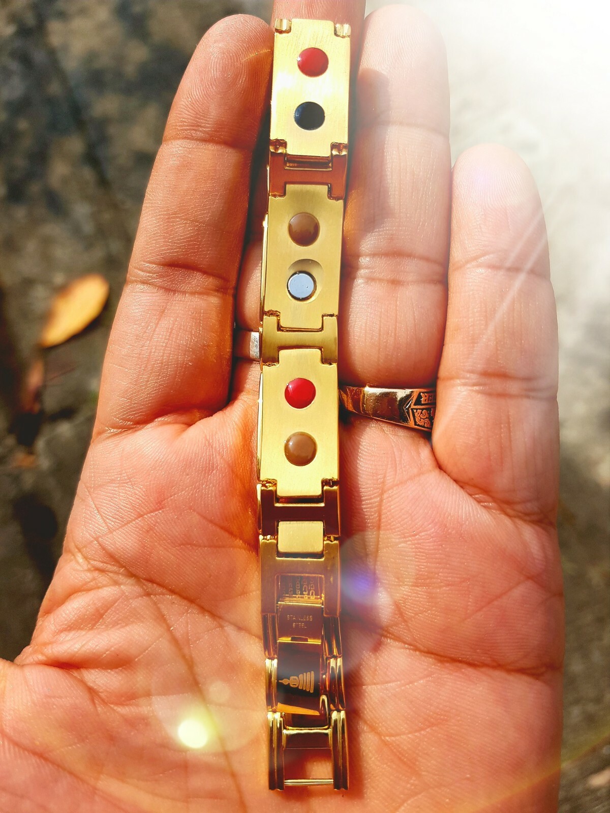 Bracelet Yant 5 Rows Talisman Leklai Ajarn Noo Lucky Protect Power Thai Amulet