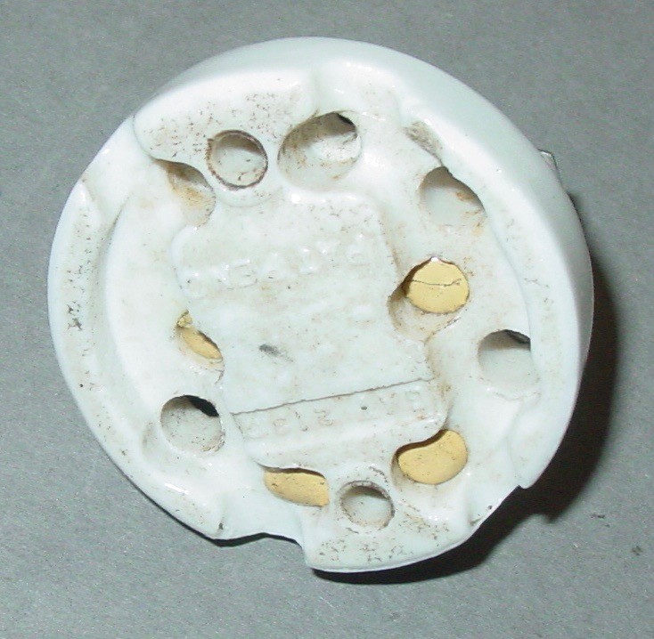 Vintage Surface Mount Circular Wall Toggle Light Switch Industrial Art Deco USA