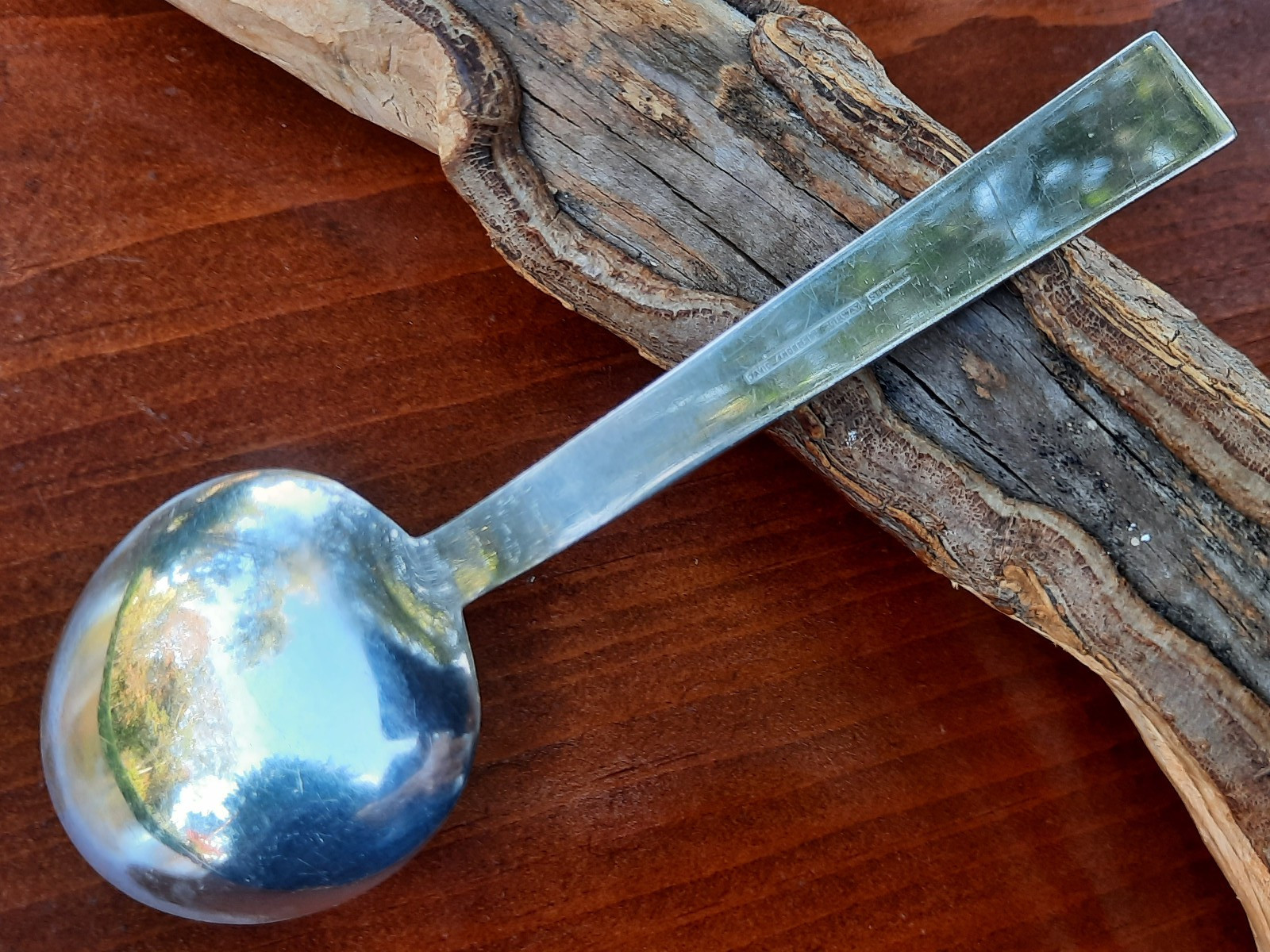 Sterling Silver David Andersen Scandinavian Animal Tile Spoon, No Mono