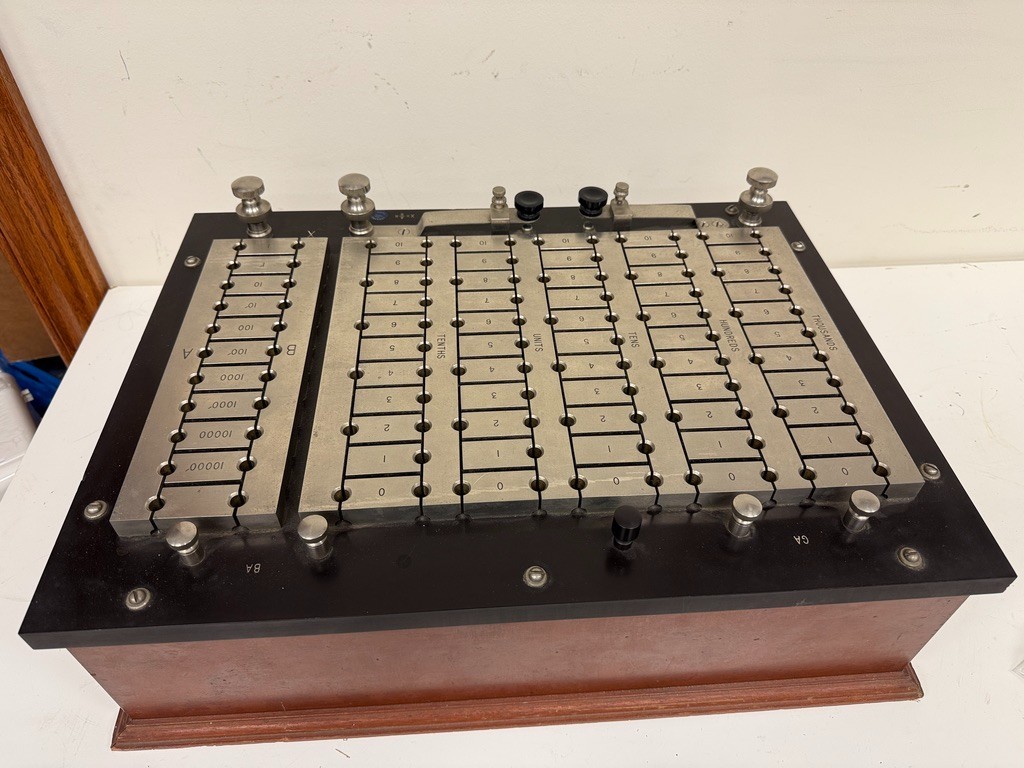 Antique / Vintage LEEDS & NORTHRUP CO Custom Wheatstone Bridge Testing Equipment