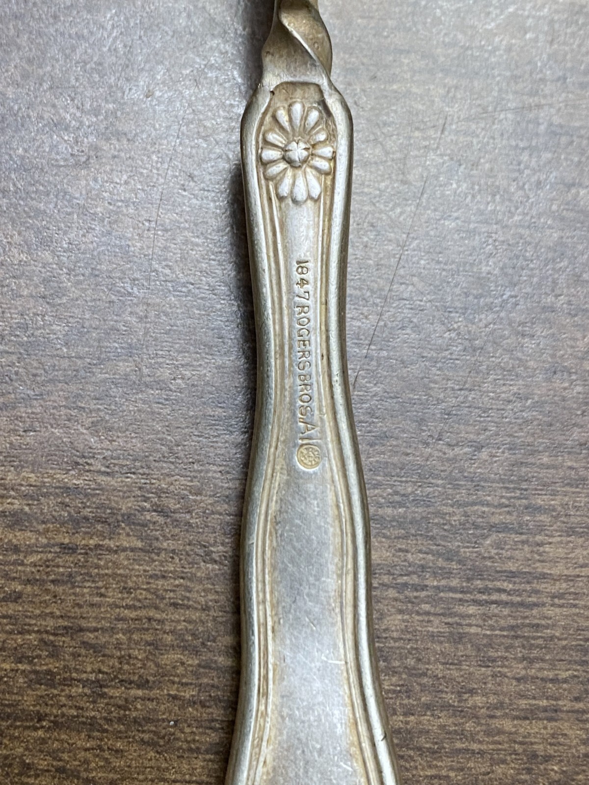 1847 ROGERS BRO INTERNATIONAL SIREN SILVER PLATE BUTTER KNIFE