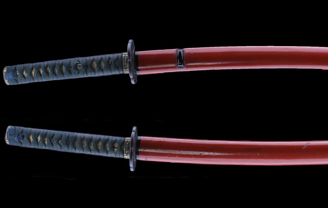 Katana 刀 “ Tadayuki ” 忠行 Japanese Sword 65.4 cm Antique Koshirae 拵え 日本刀