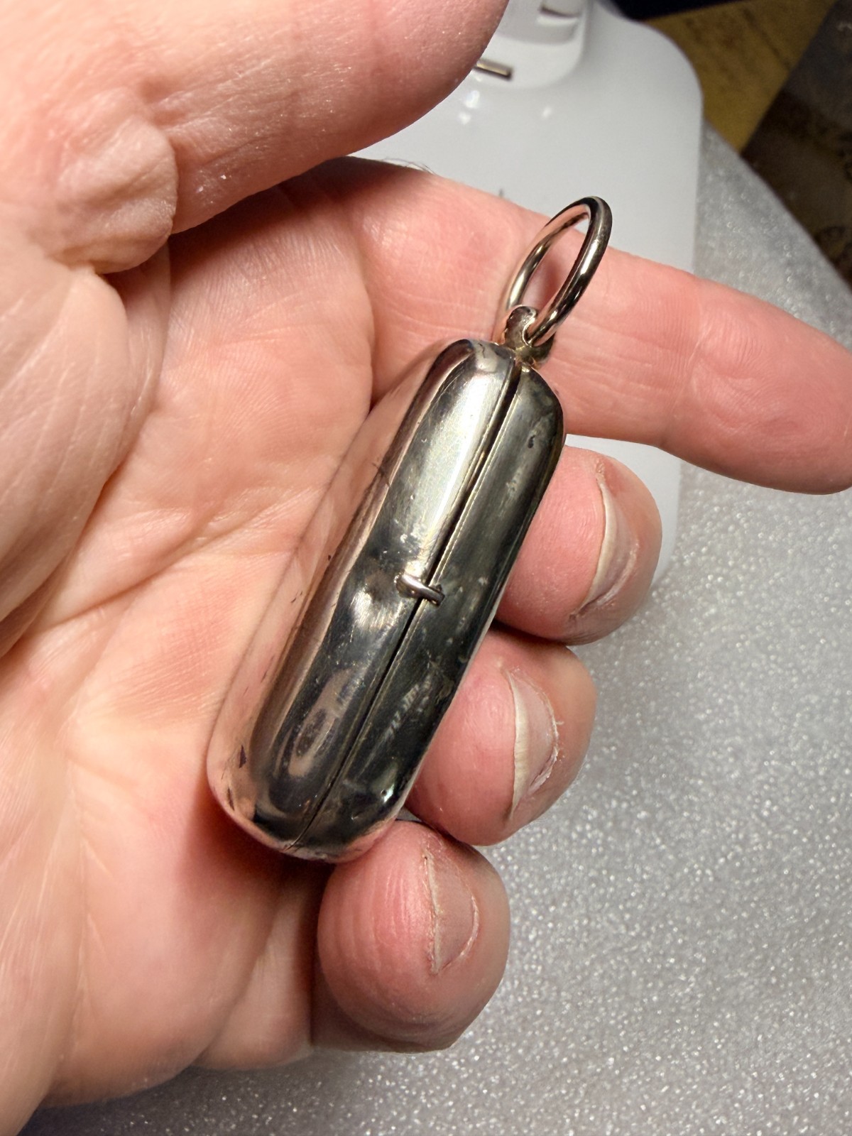 Vintage Silver Plated Double Sovereign Holder