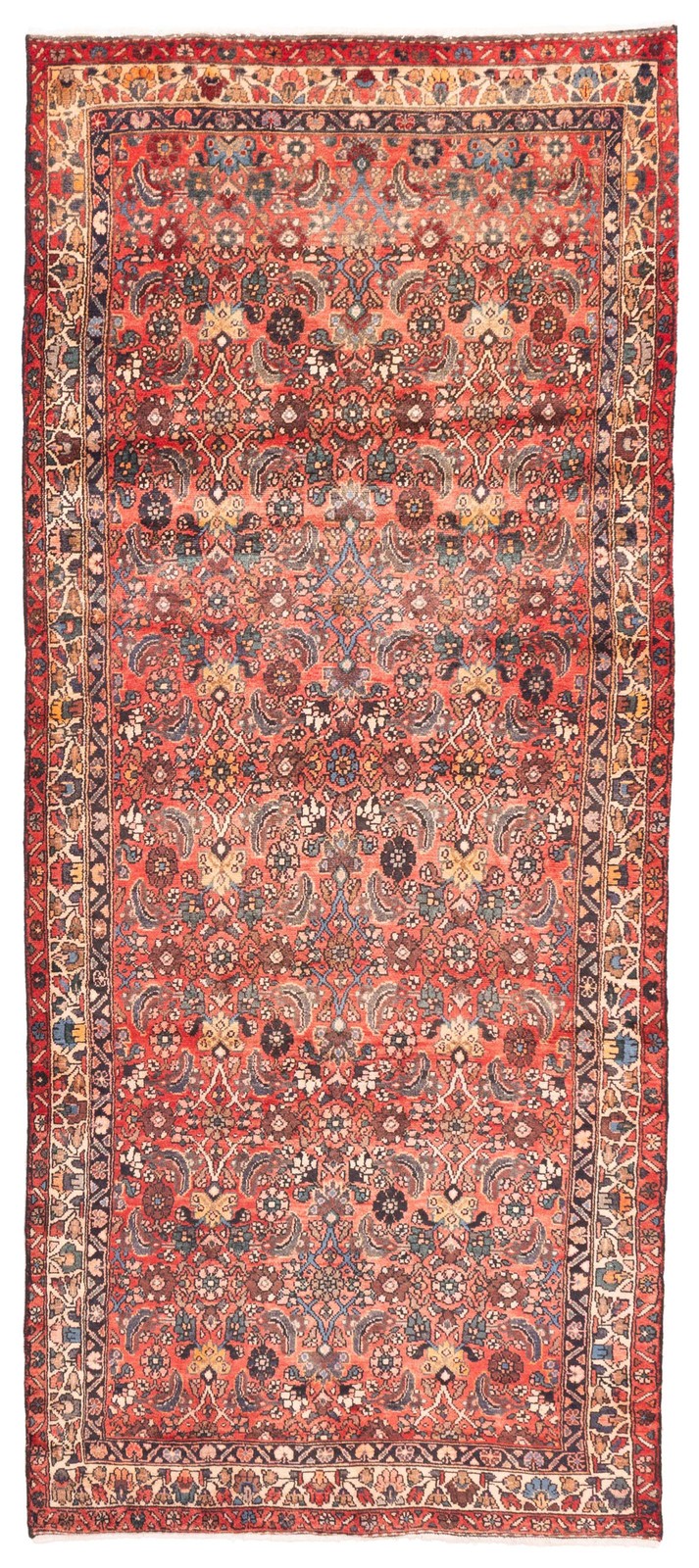 4’2″ x 9’11” Vintage Hand Knotted Area Rug Traditional Oriental Wool Carpet