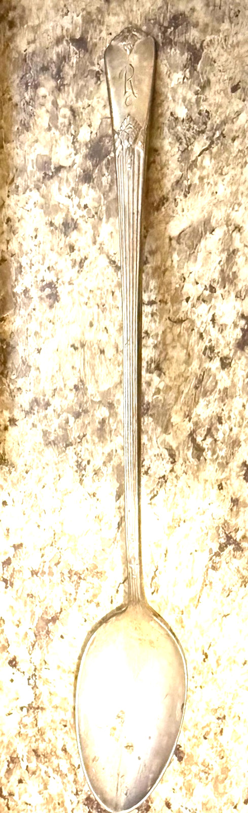 1940 Wm. Rogers & Son Silverplate Exquisite Ice Tea Spoon International Silver