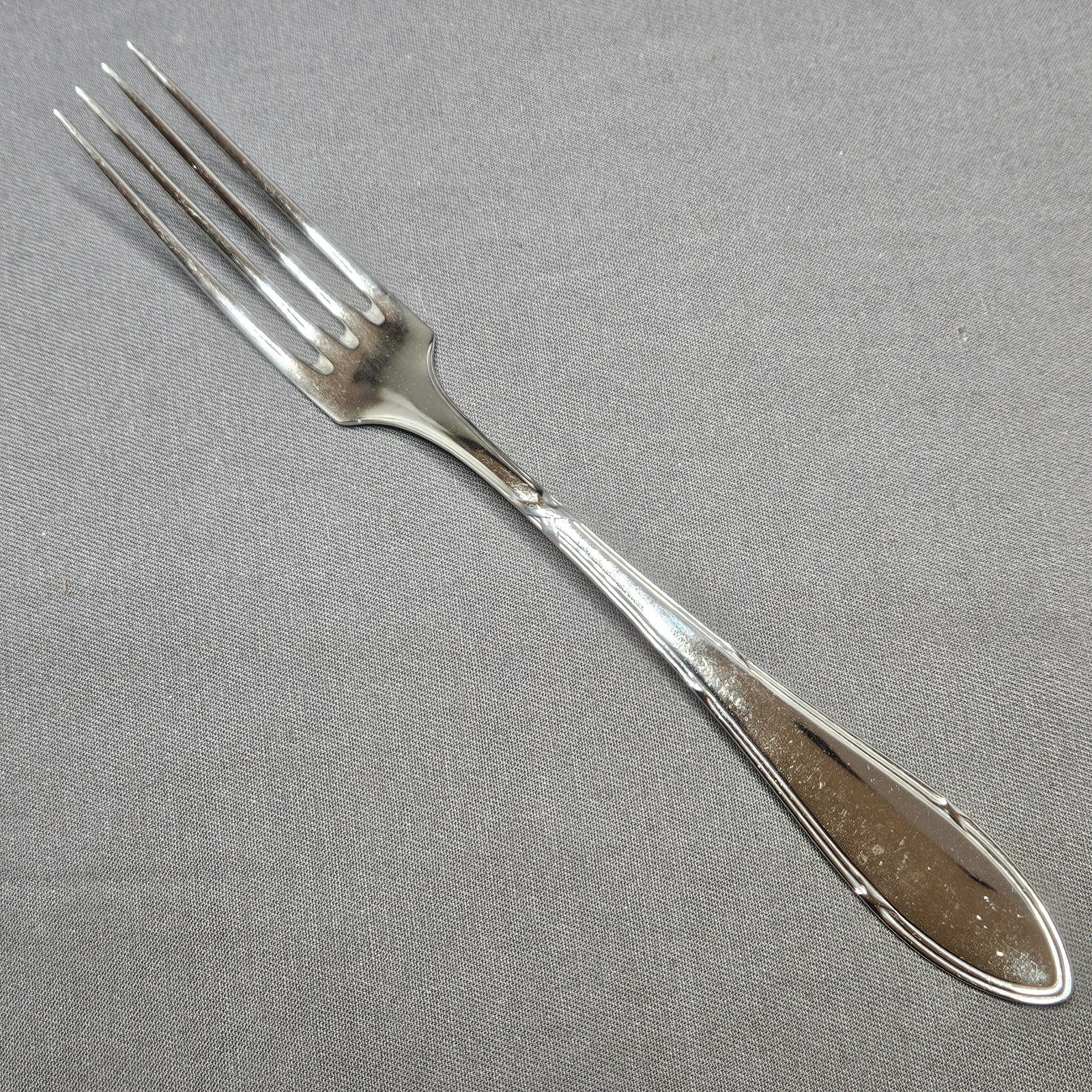 Wellner ALPACA Silver Plate Flatware Silverware 8 ¼” Dinner Fork Germany