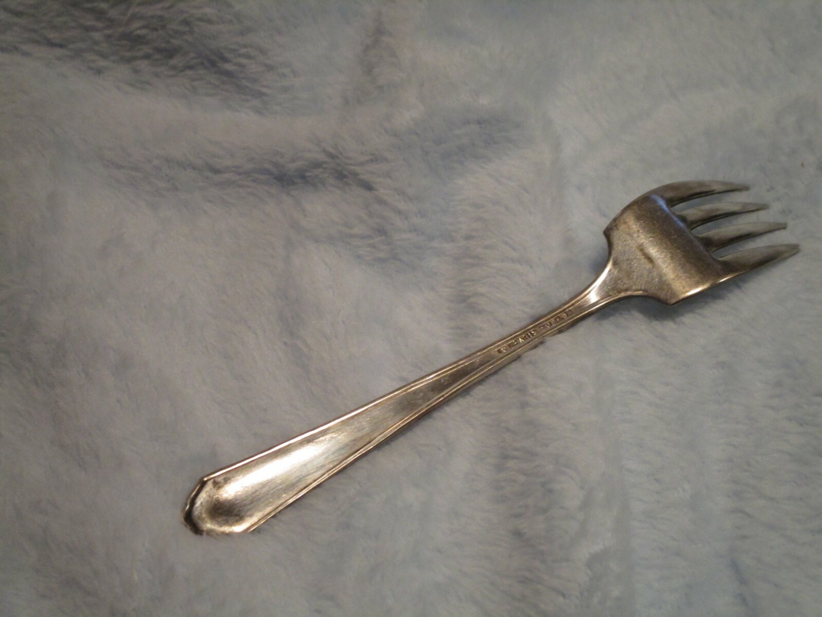 Monroe Silver Co., Diana Pattern, Small Fork, 4 Pronged
