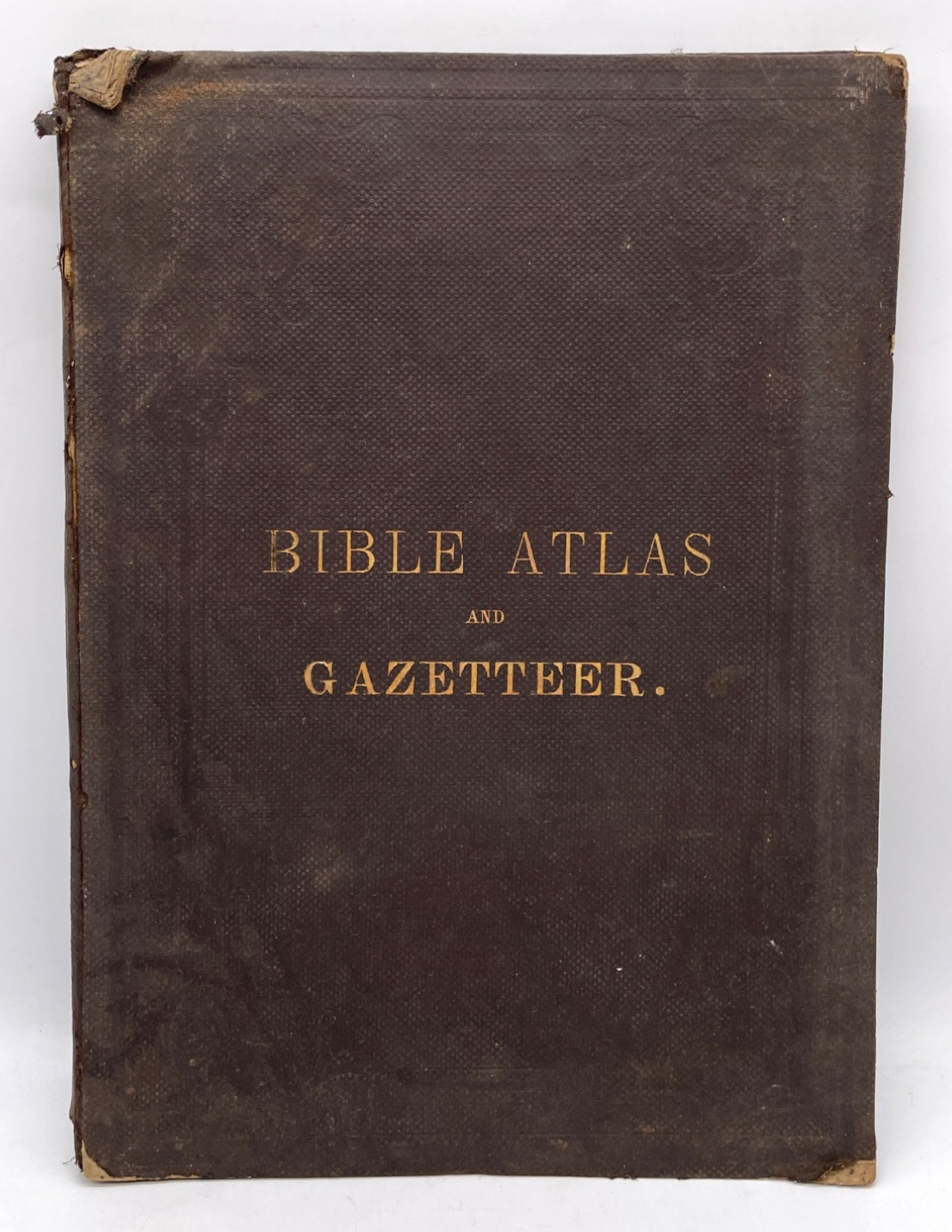1862 Bible Atlas And Gazetteer Book Of Maps Holy Land And Countries In The Bible