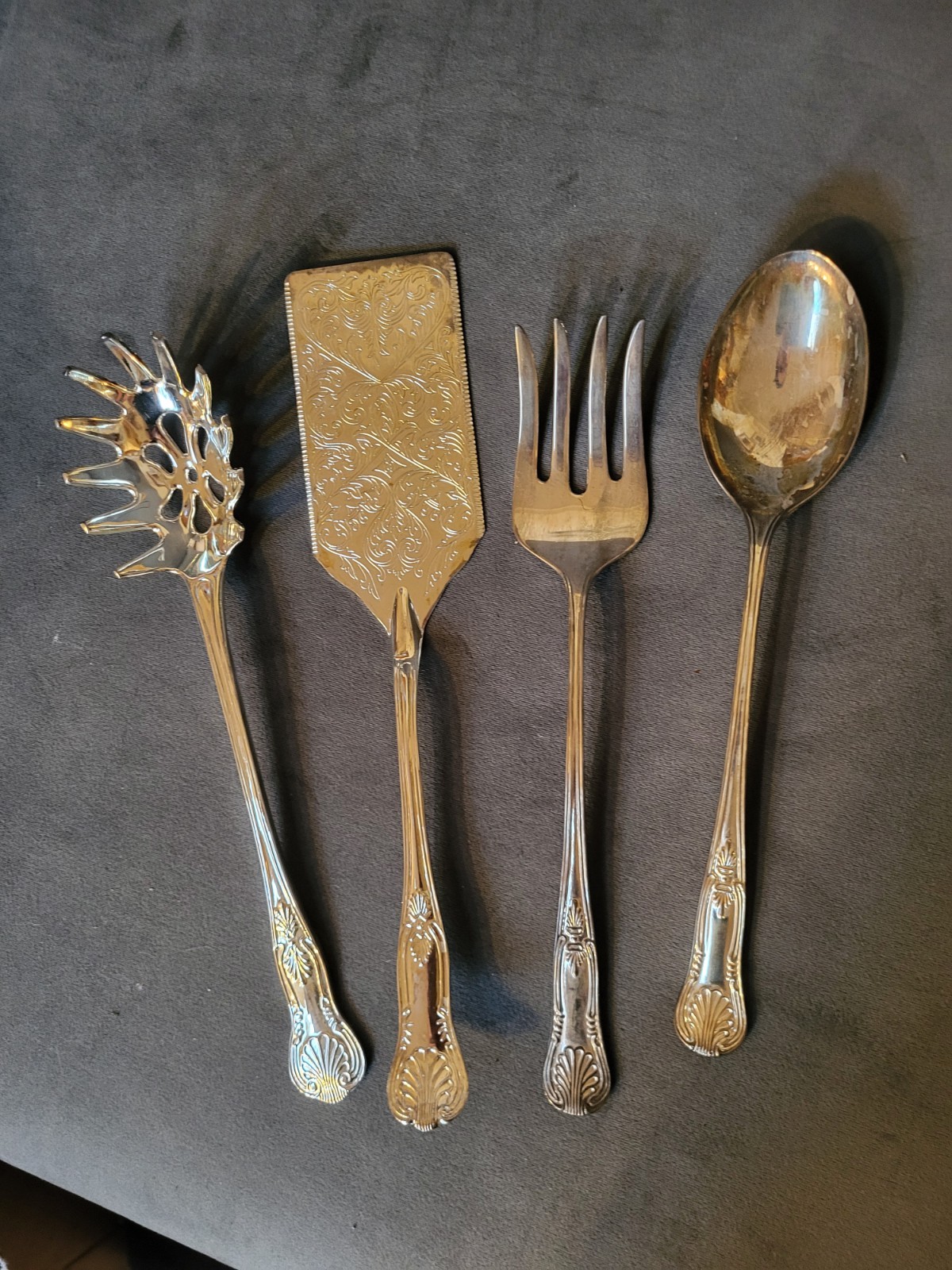 Silver Plated Serving Set