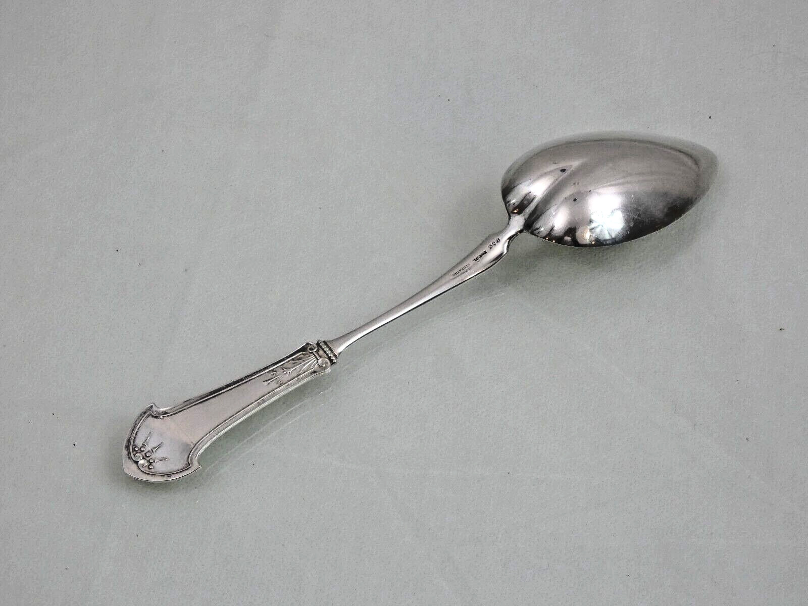 ANTIQUE GORHAM CORINTHIAN PATTERN STERLING SILVER SERVING / TABLE SPOON 1872