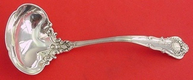 New Queens by Durgin Sterling Silver Sauce Ladle 5 1/2″