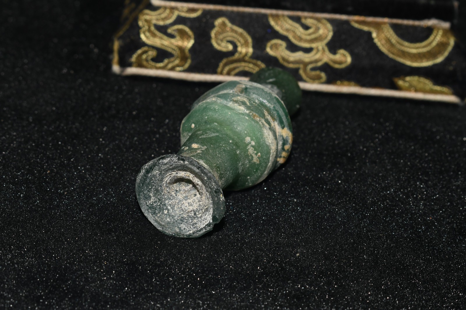 Ancient Middle Eastern Roman Glass Bottle Vessel Circa 1st – 5th Century AD