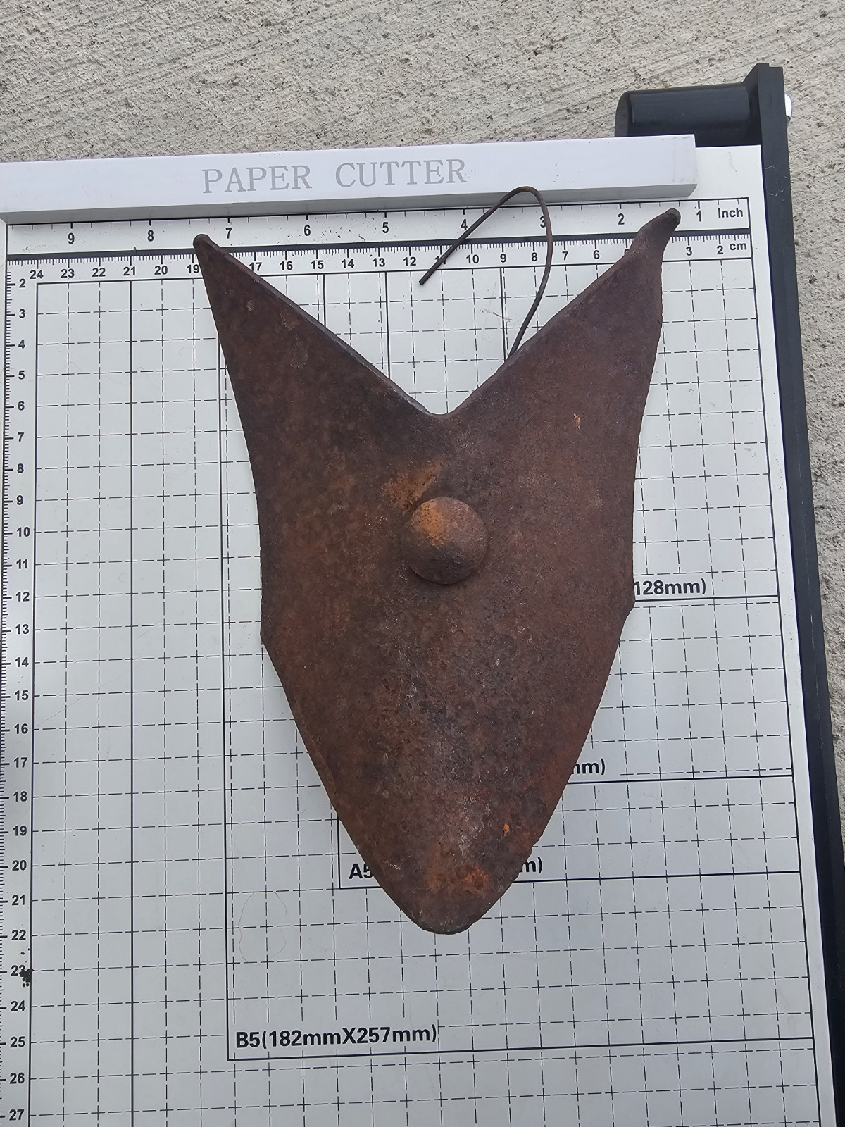 Primitive yard art