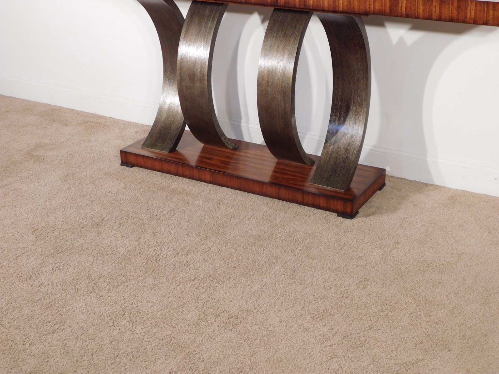 Theodore Alexander TA Vanucci Eclectics Inward Curve Console Entry Sofa Table