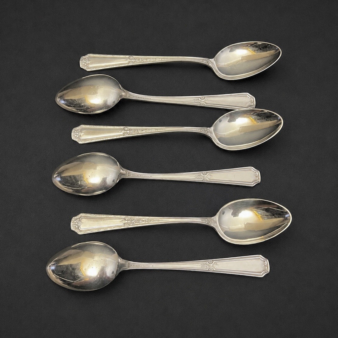 Louis XIV by Towle – Approx 149g Sterling Silver Teaspoons – Set of 6