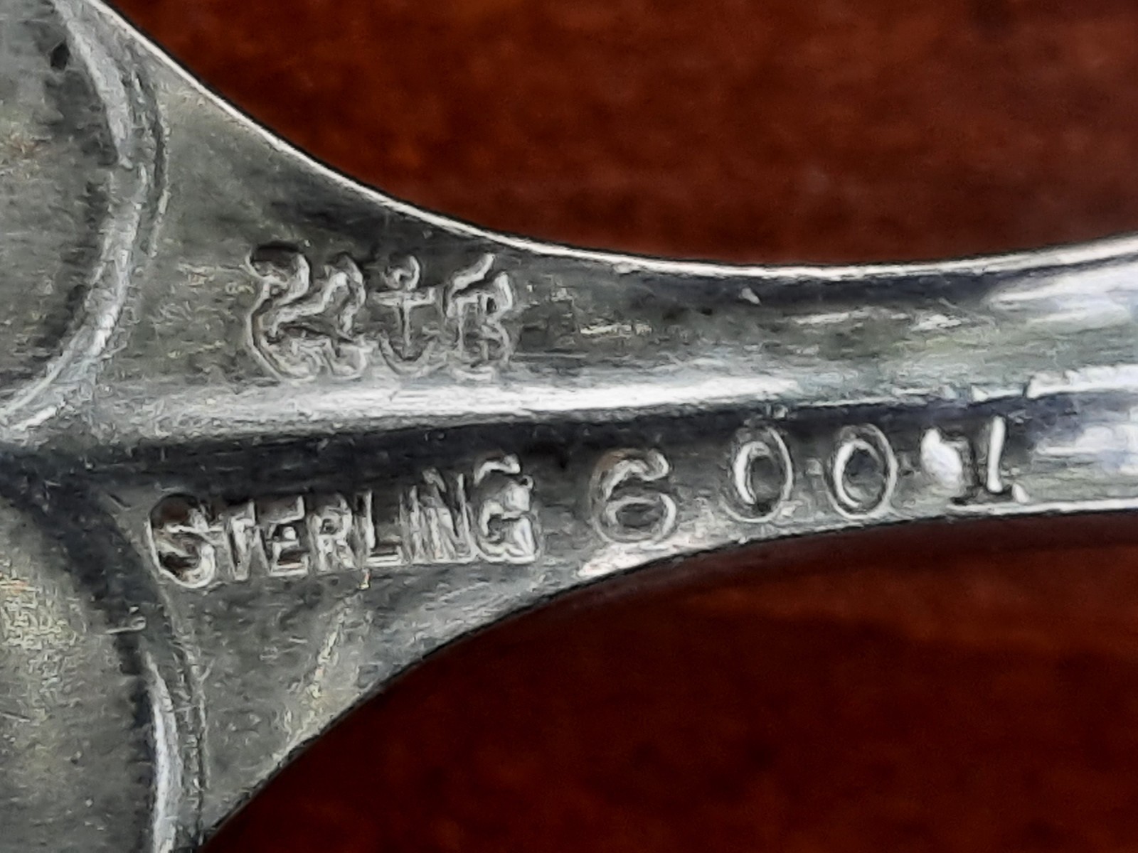 Sterling Silver Gorham “Tom Tom the Pipers Son” Baby Fork, No Mono