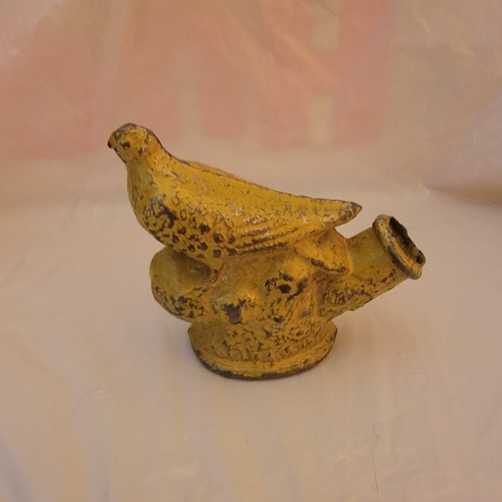 Japanese Suiteki Bird Meiji Era Antique Water-dropper Calligraphy Bird