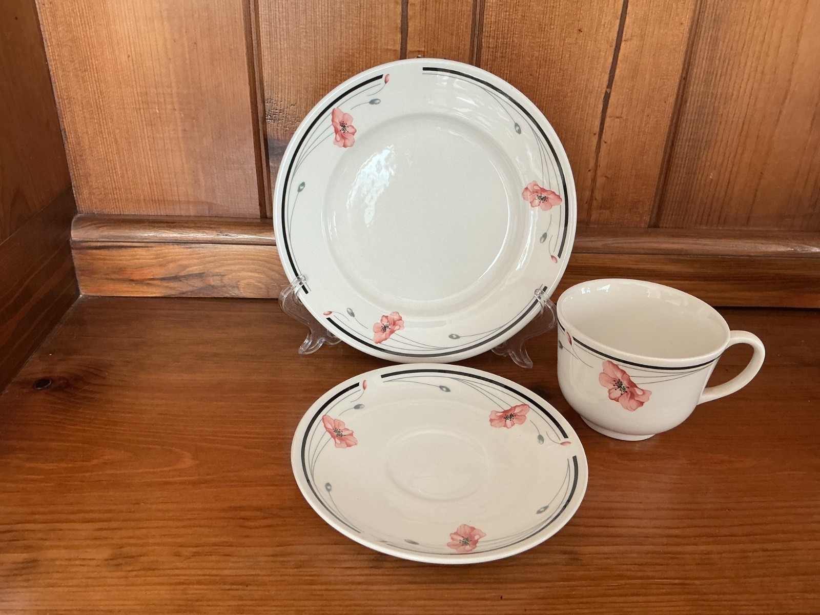JOHNSON BROTHERS SUMMERFEILD COFFEE SET 27pce