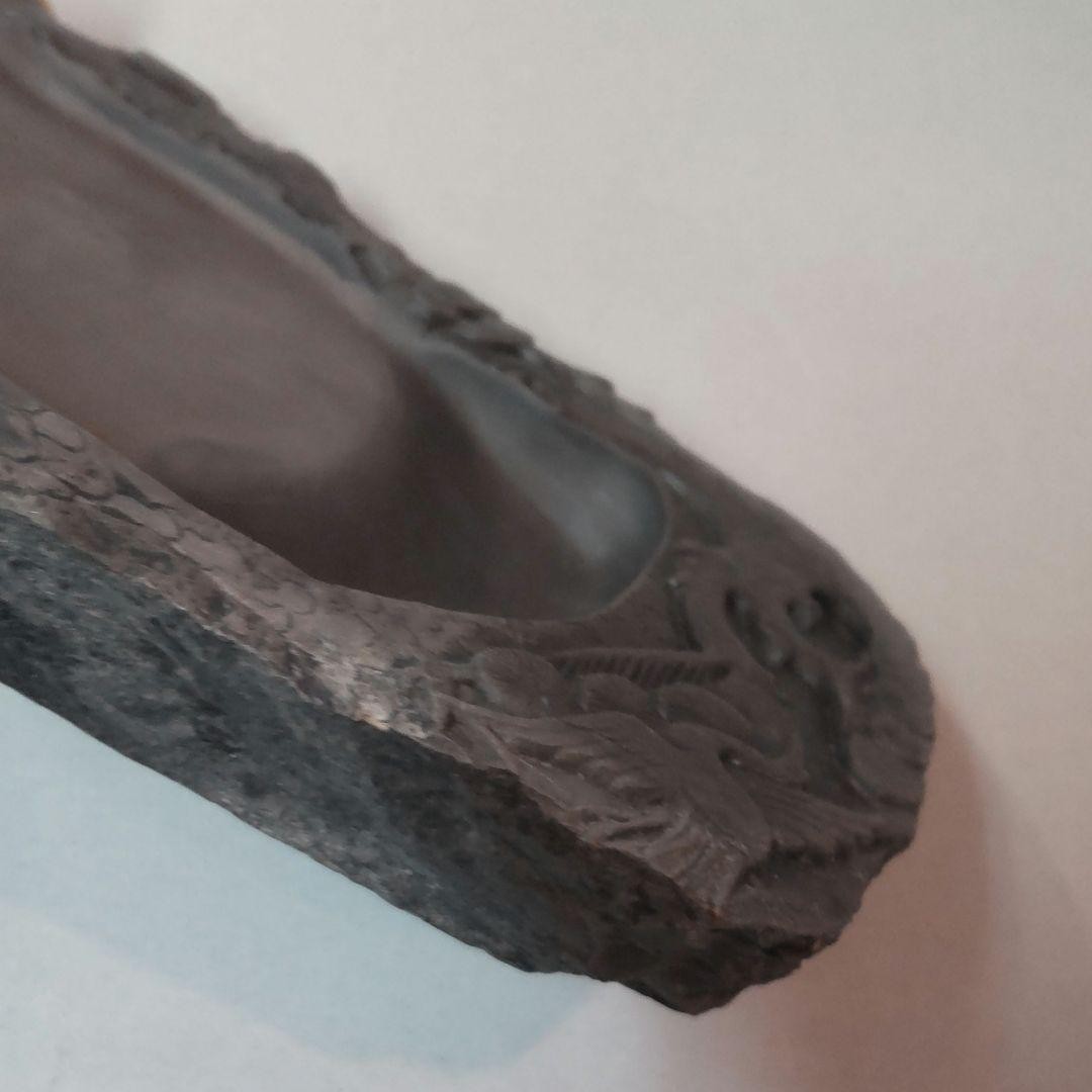 612*Z184 Calligraphy Inkstone Sumi Dankei Inkstone Akama Inkstone Longkei