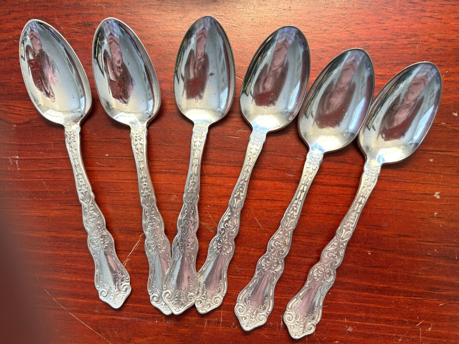 IS/Wm. Rogers ALHAMBRA 1907 Teaspoons 6 inches – Set of 6