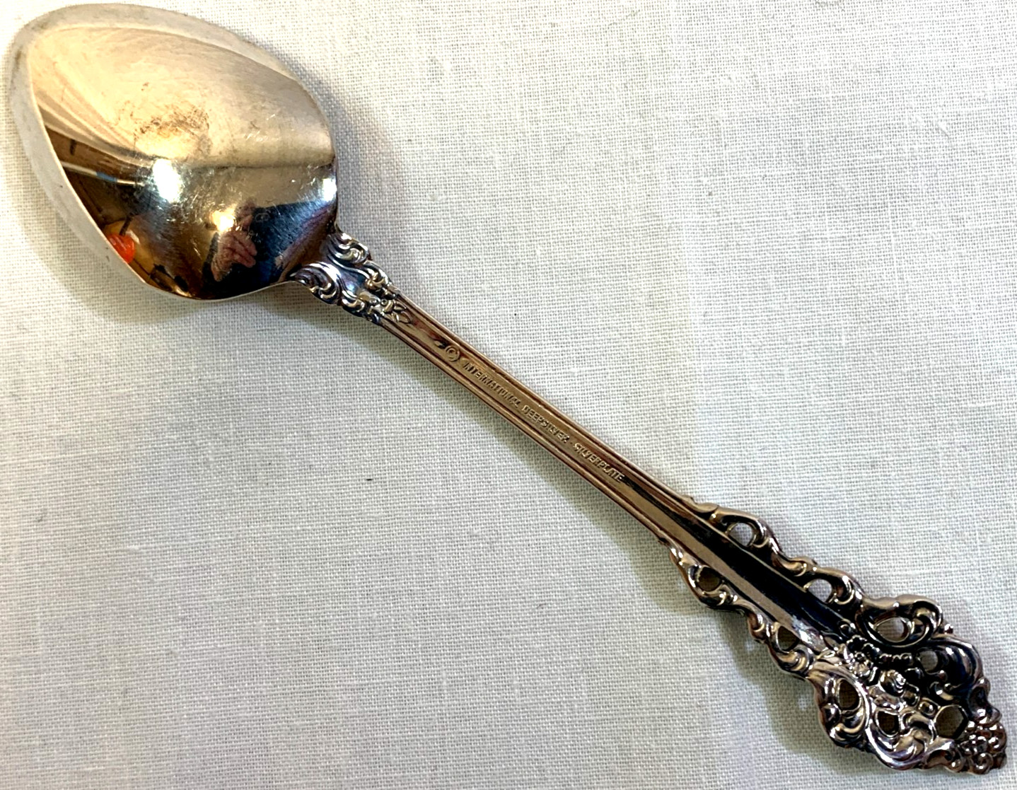 4 Pc Place Setting International Deep Silver Silverplate ROCHAMBEAU Silverware