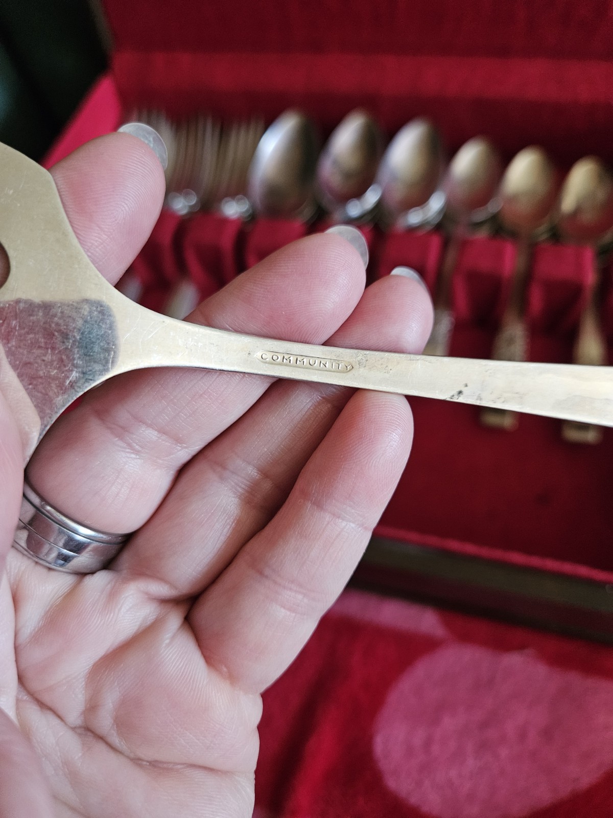 CORONATION Community 1936 Silverplated Silverware / Flatware-NICE! Antique!