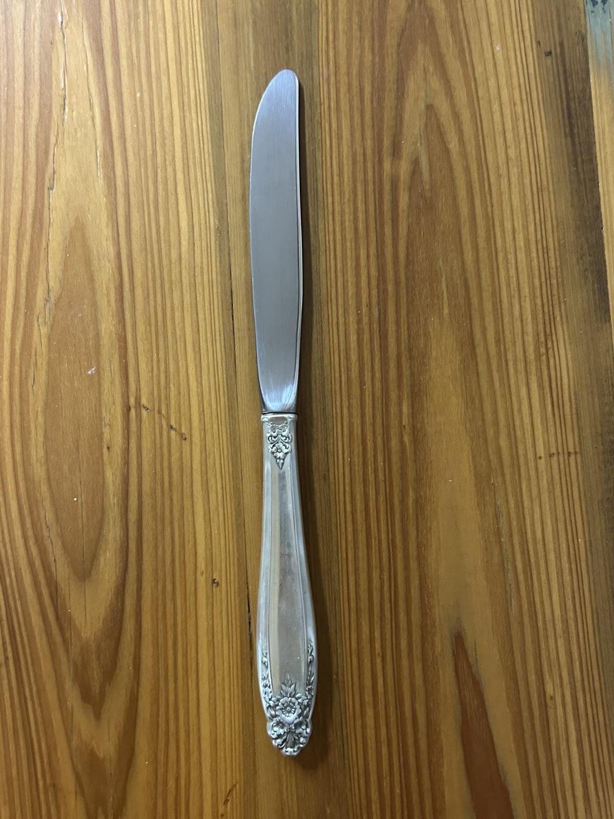 International Sterling Prelude Dinner Knife Sterling Handle, Stainless Blade