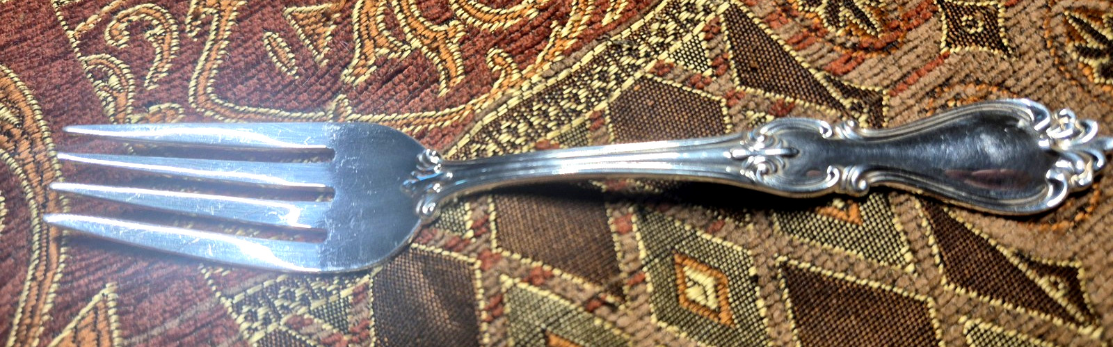 Towle Queen Elizabeth I Salad Fork 6 3/4in. Sterling 53g