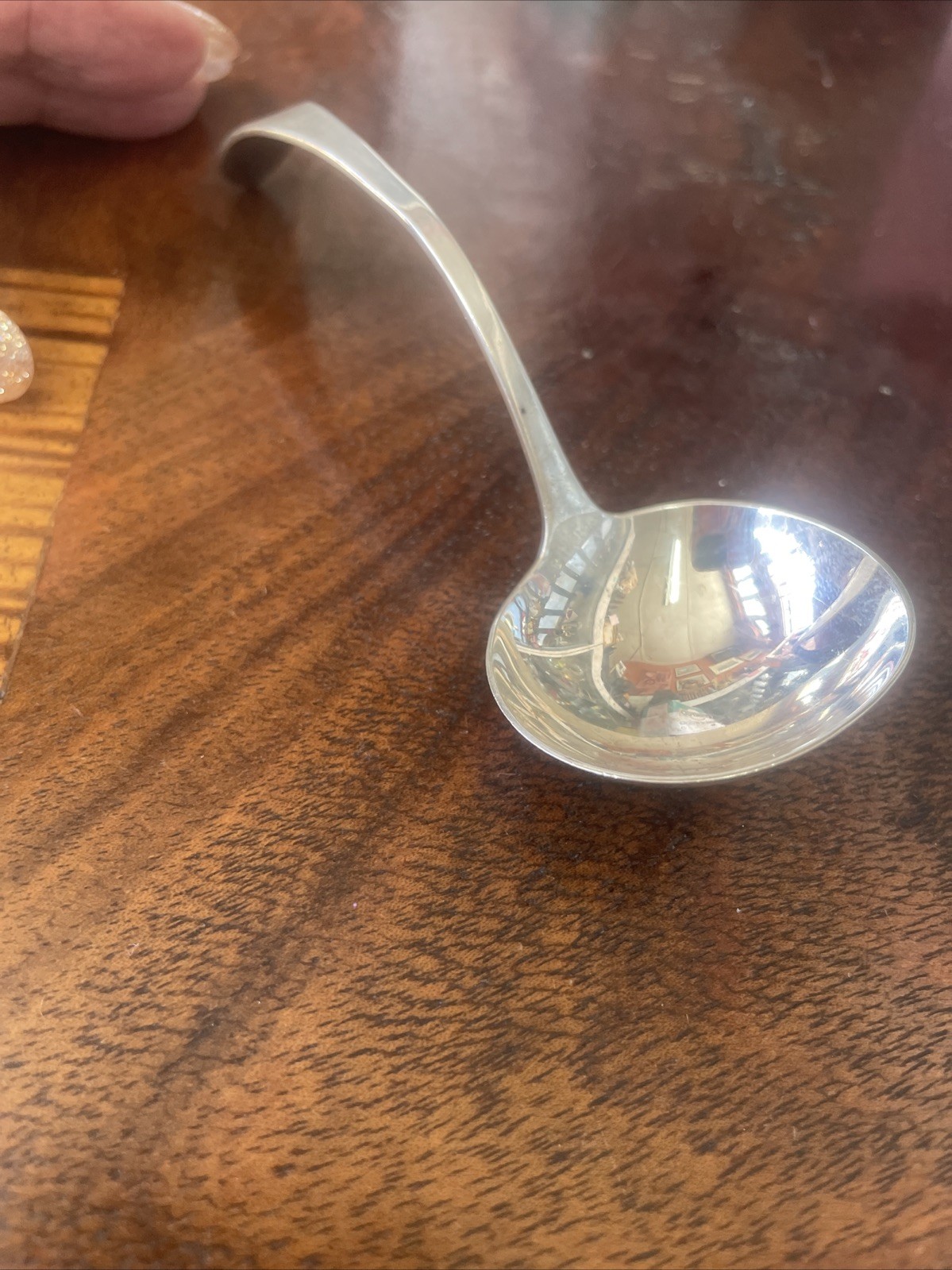 Antique Sterling Silver Cream Ladel Frank M Whiting