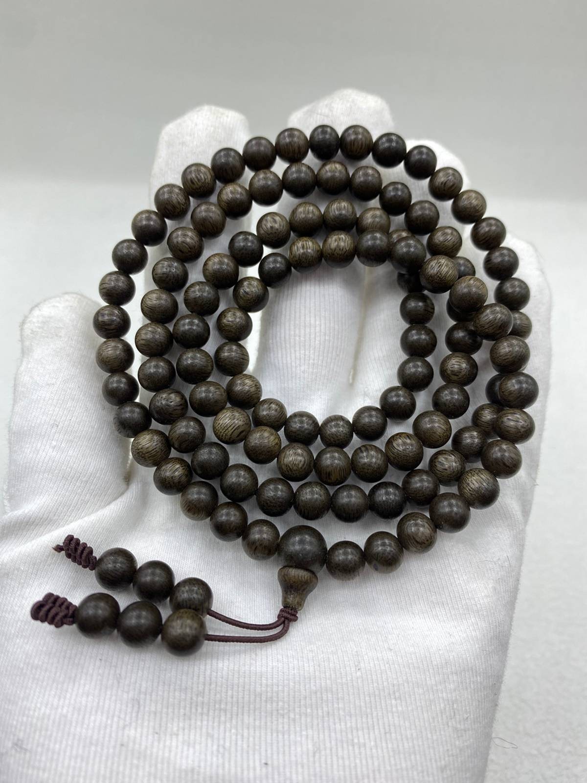 6mm Chinese Natural Eaglewood Handmade Exquisite Bracelets 31609