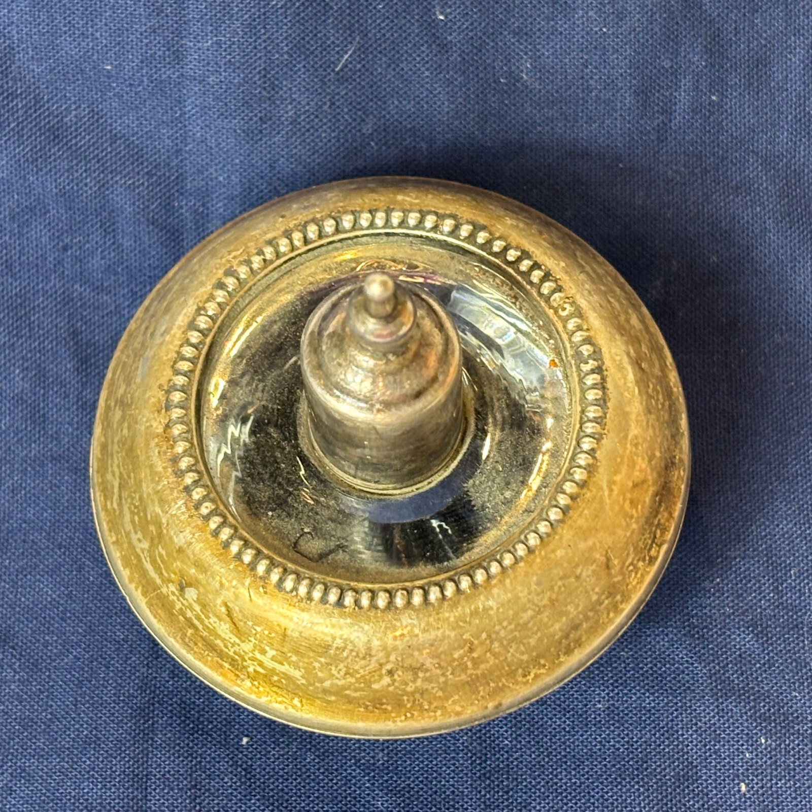 Frank M. Whiting Sterling Silver Hy-Glo Table Lighter
