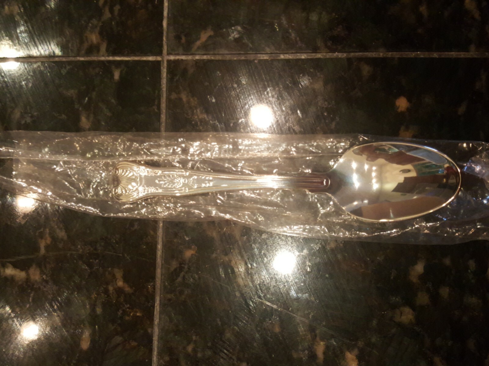 Sherrill USA SILVERPLATE Teaspoon (KINGS) x 12