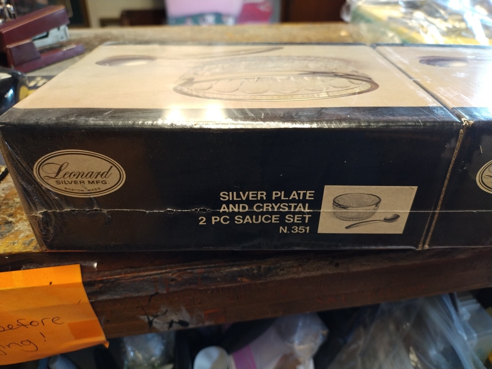 Leonard Silver Mfg 2 Piece Sauce Set