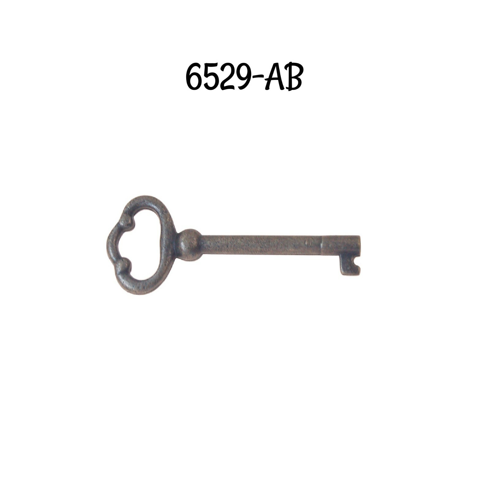 Antique Key – Antiqued Brass Plated alloy Skeleton – Antique Furniture Key
