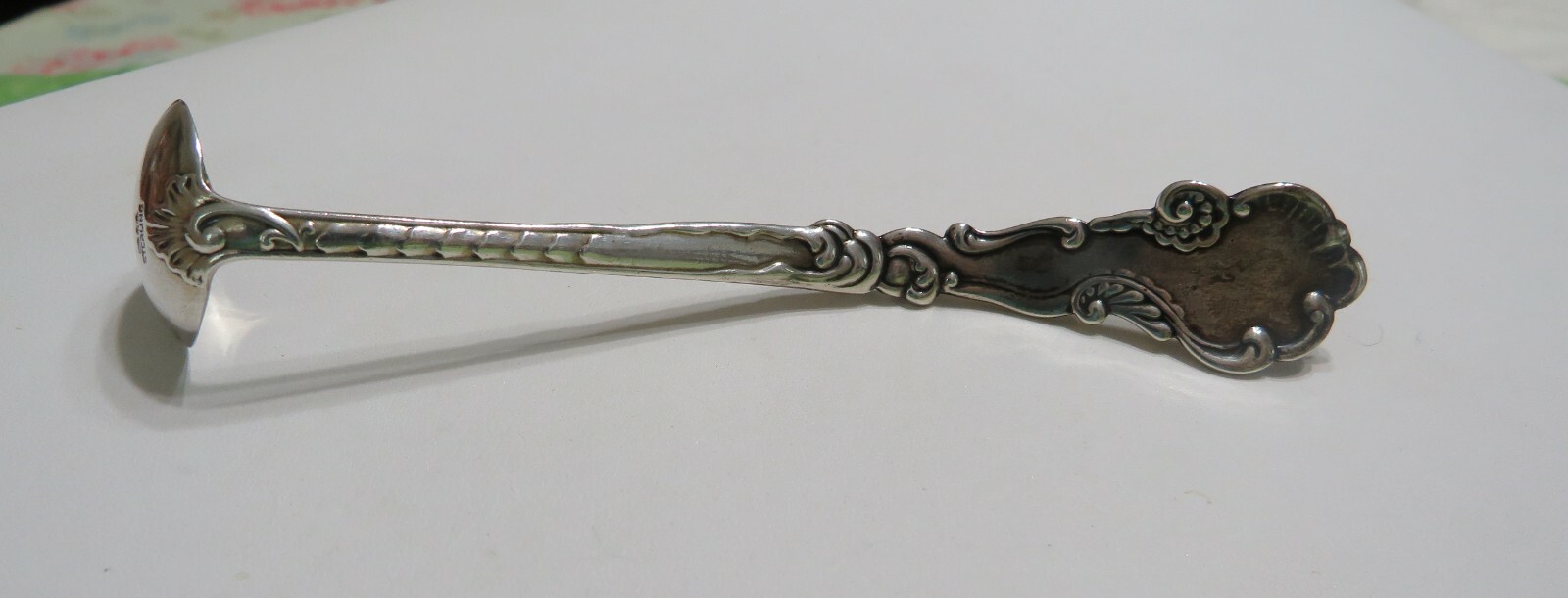 Beautiful Sterling Silver Gorham 1880’s Sauce Mustard Serving Ladle Spoon 4.75″