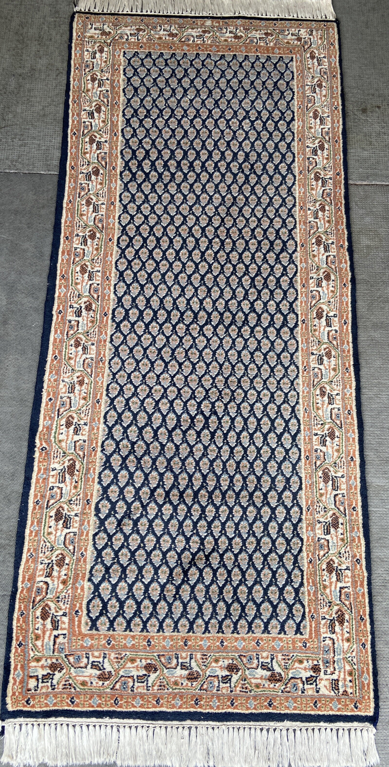 5.8×2.5FT Handmade Perssian Wool Runner Rug. 🔵 FREE SHIPPING 🔵