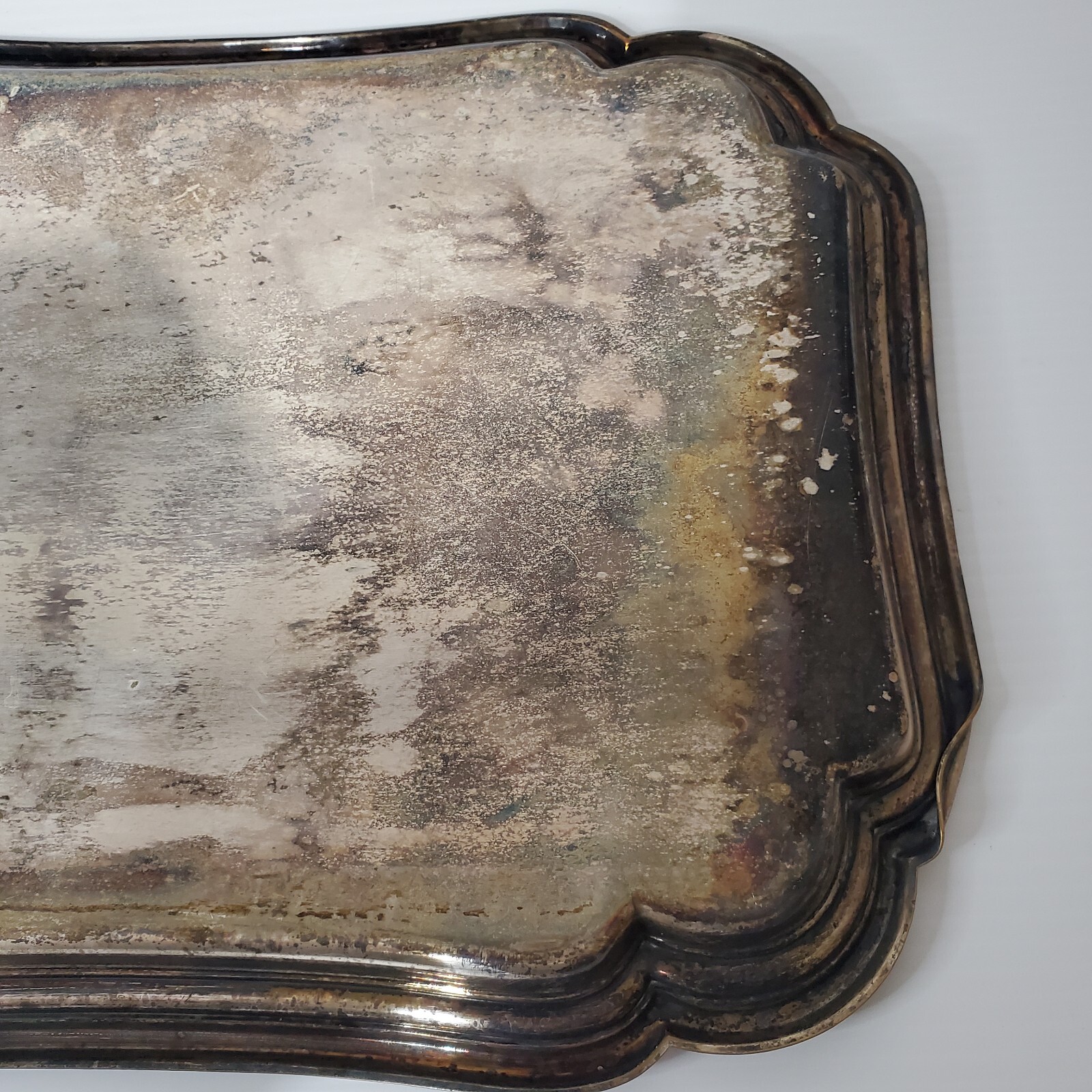 Chadwick International Silver Plated Company 1509 Serving Tray Plate Vintage