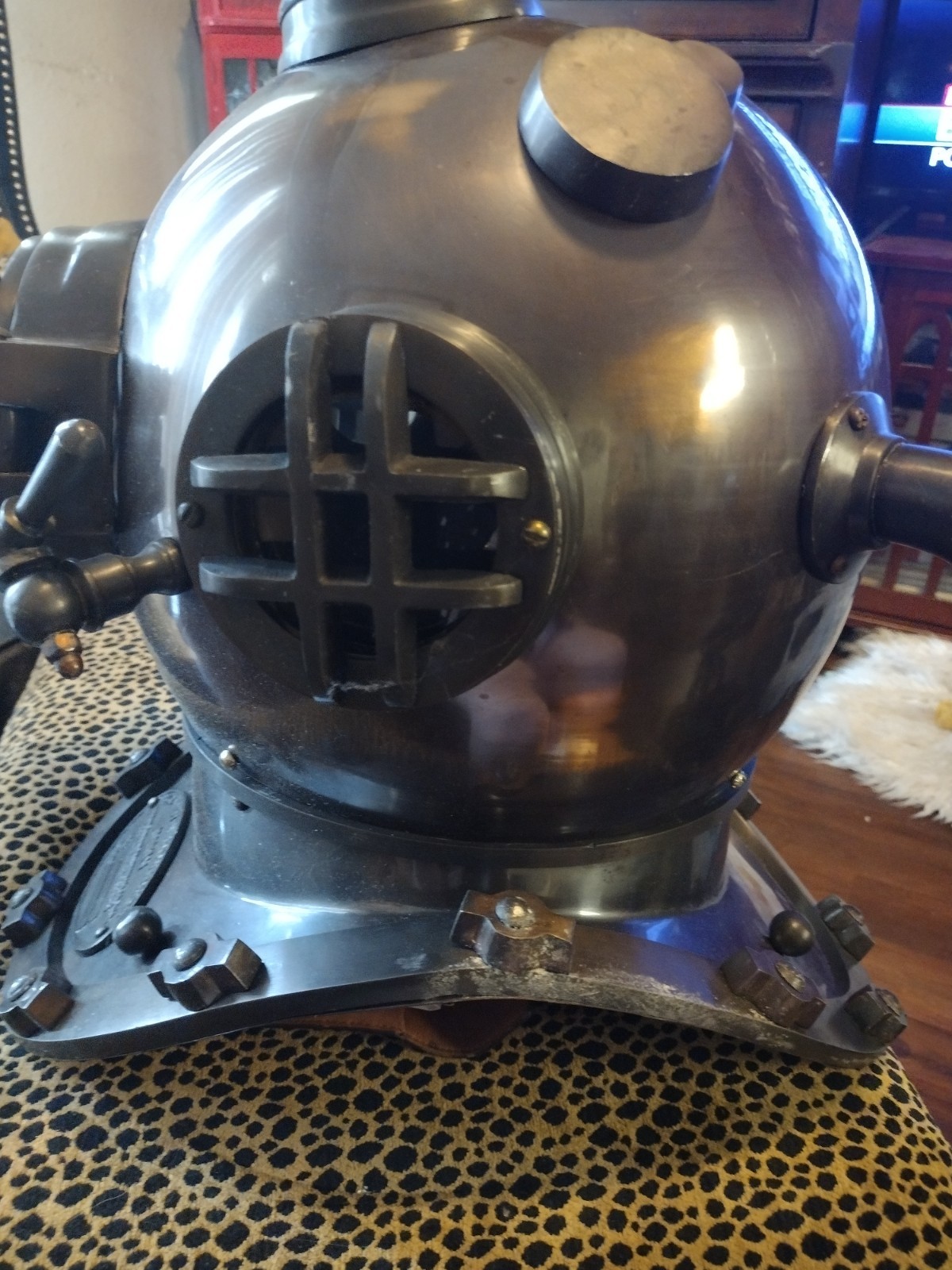 18 Diving Helmet US Navy Mark V Deep Sea Divers Antique Scuba SEA Divers Helmet