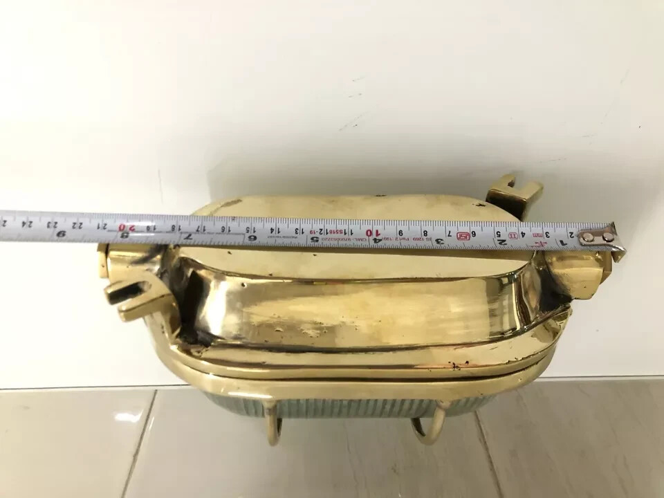 Vintage Brass Bulkhead Wall Light – Nautical Marine Wall Mount Sconce Set Of 5