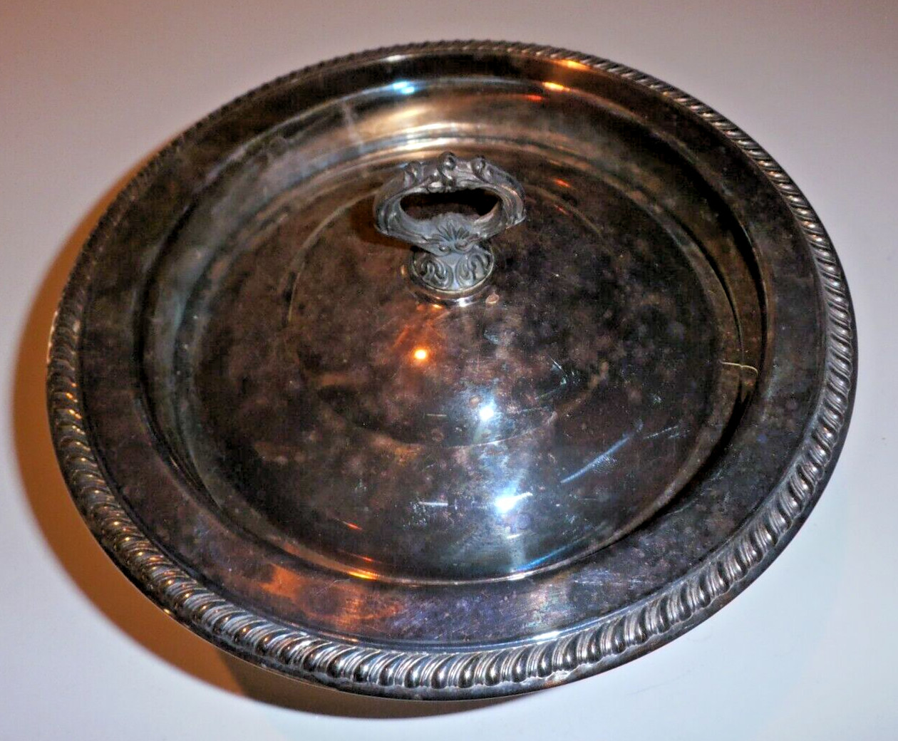 Sheridan Silver Plated Serving Tray With Lid