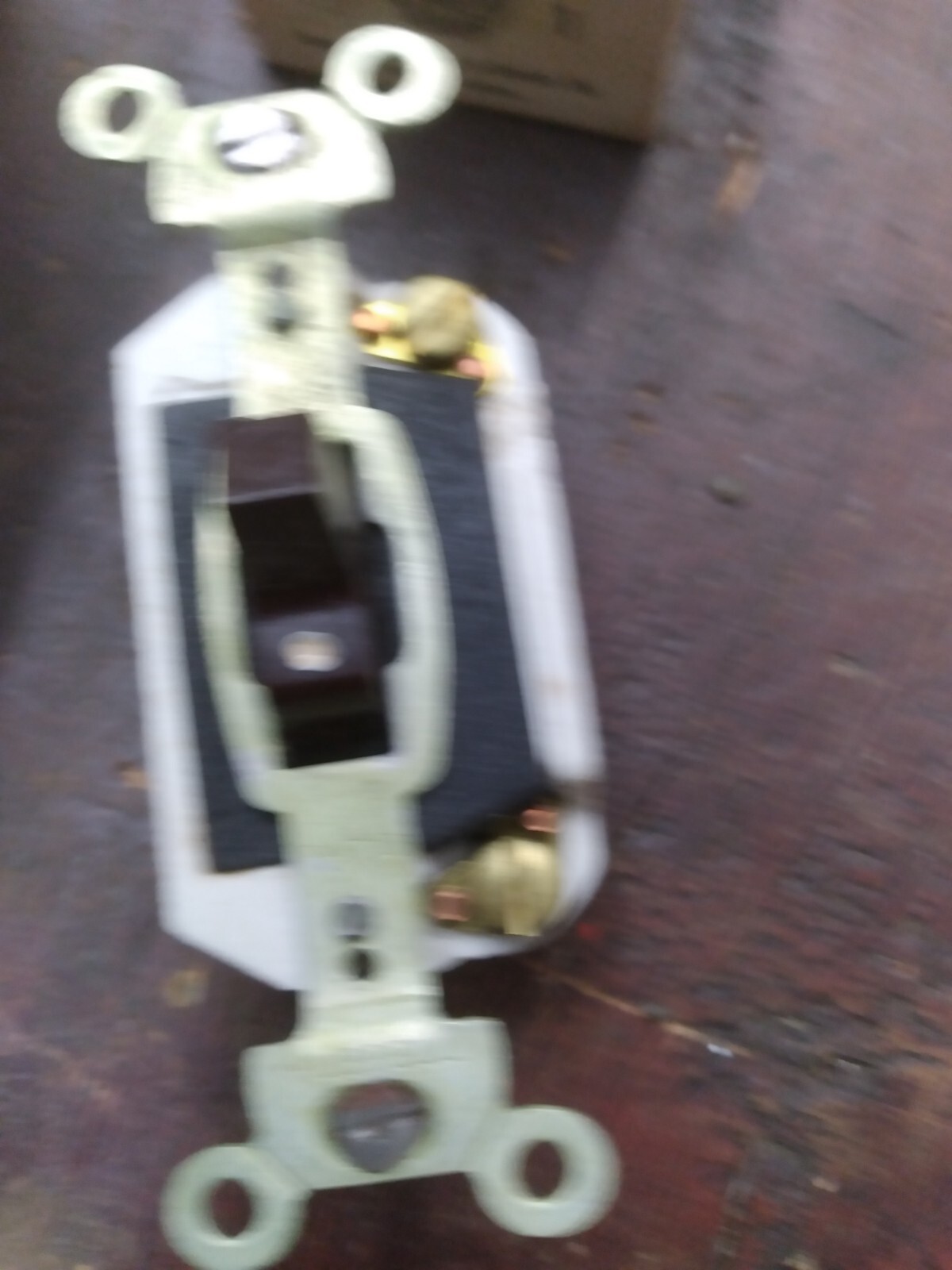 Antique Light Switch Toggle Crouse Hinds Hubbel Porcalin Nos Machine Electric